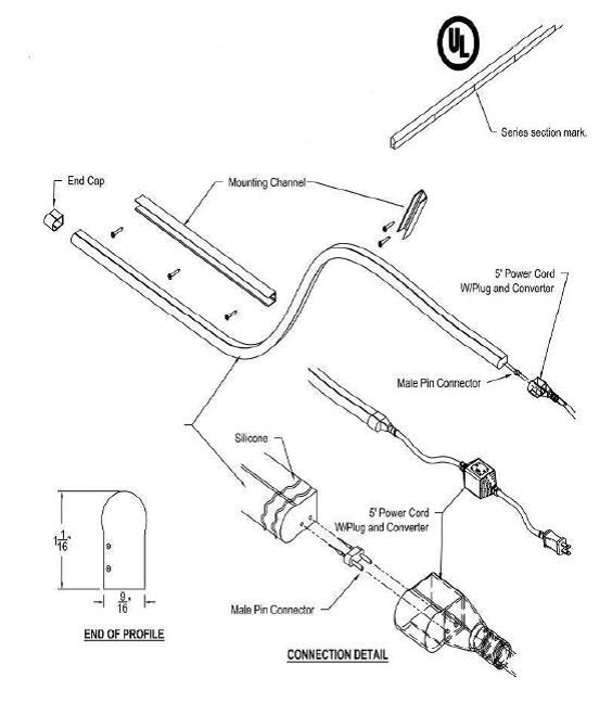 Connection Diagram LED Flexible