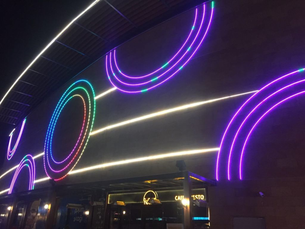 Exemplos de uso LED Neon flexível